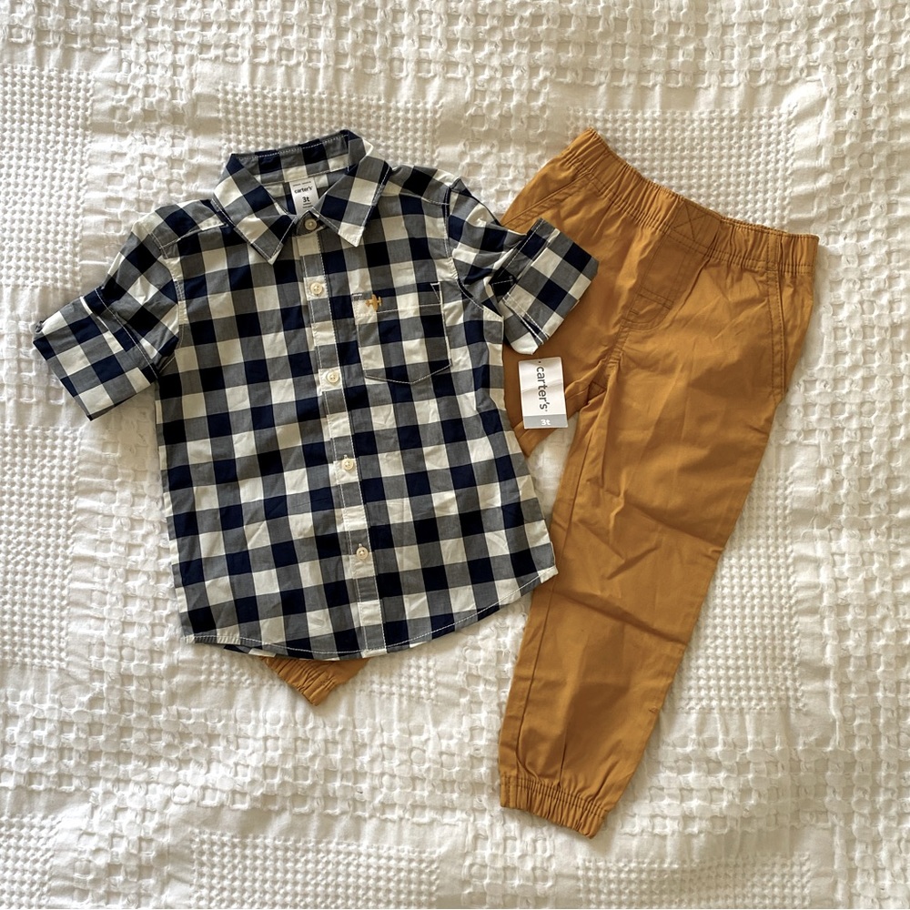 【New】Carter's Toddler Boys - 2 Pc Playwear Sets